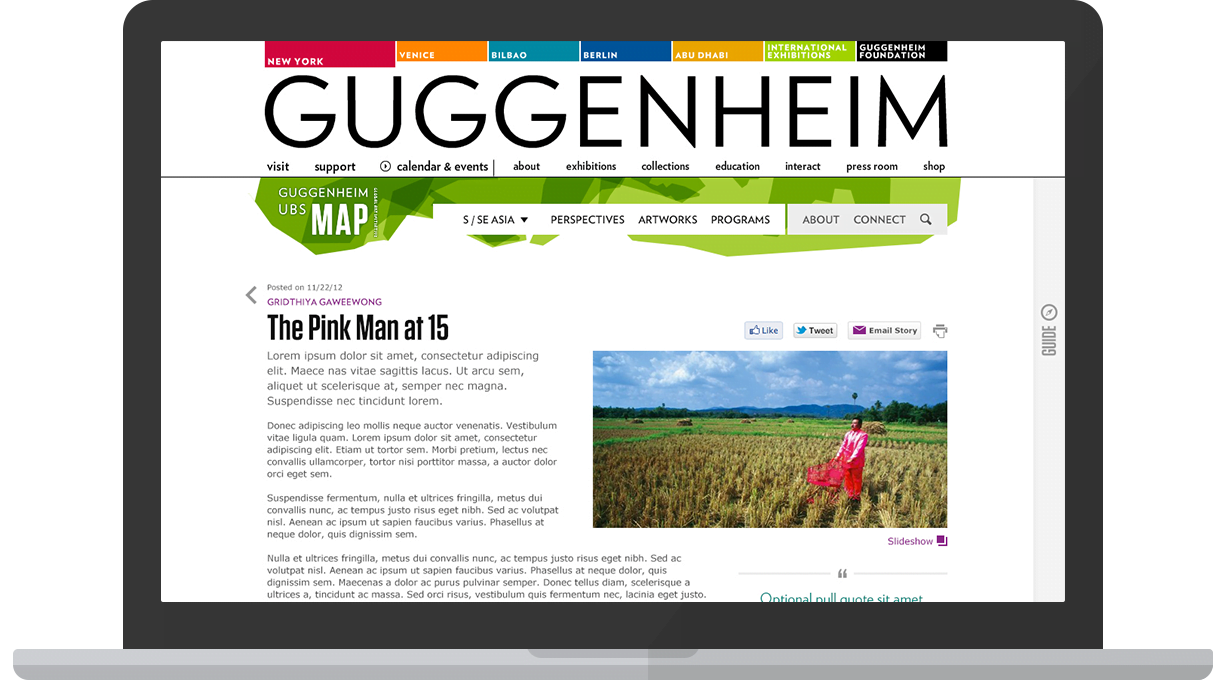 Guggenheim MAP Article