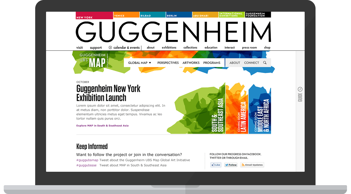 Guggenheim MAP Home