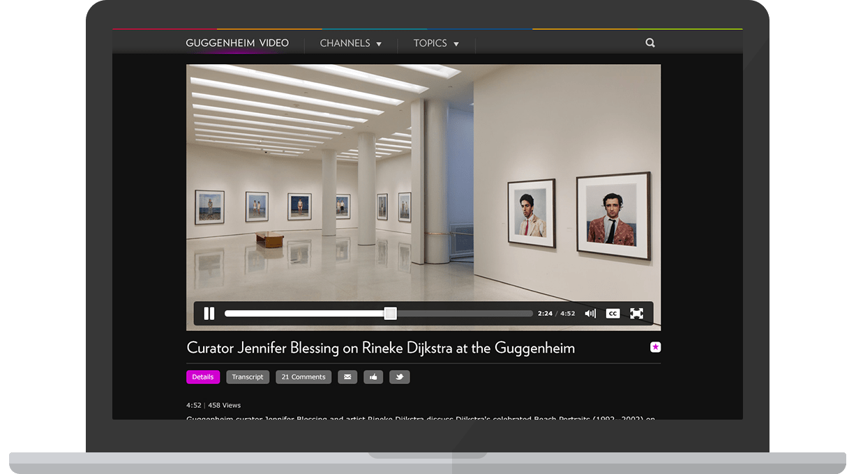 Guggenheim Video Detail